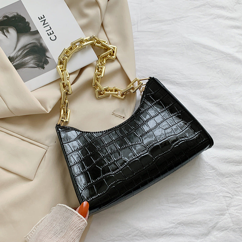 Sac Texture Chaîne Femme