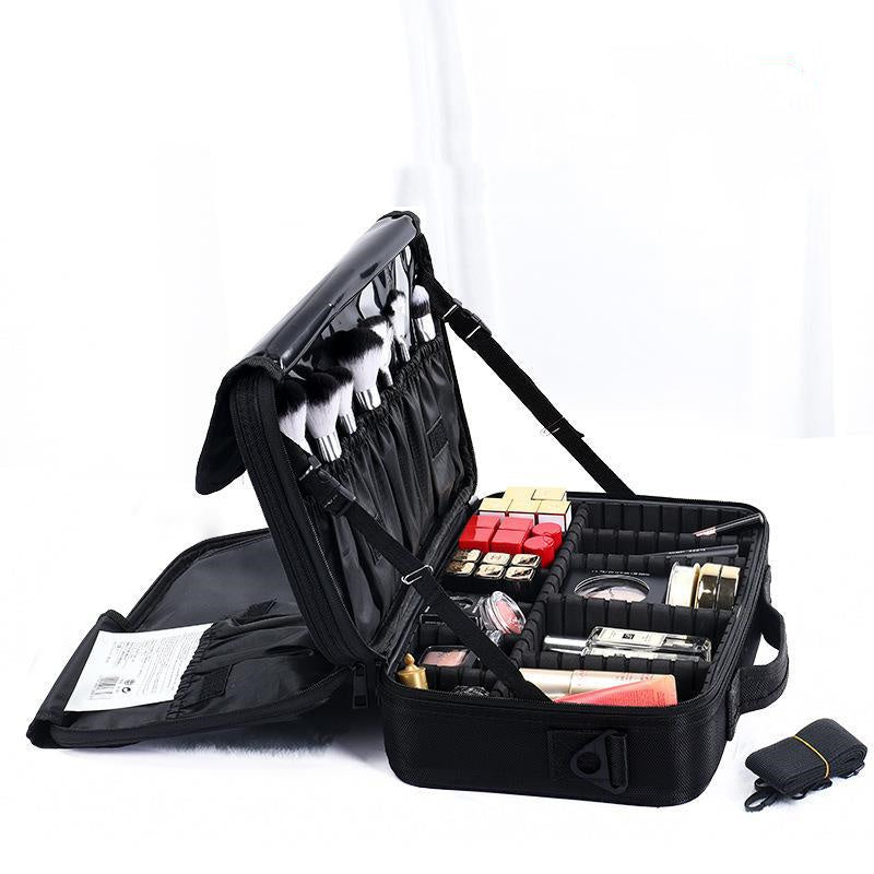 Trousse de maquillage pour femme, trousse de maquillage, boîte de rangement pour produits de beauté