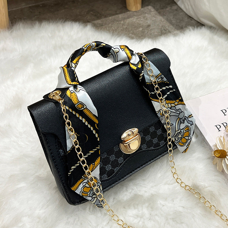 Sac Petit carré tendance à imprimé vintage pour femme