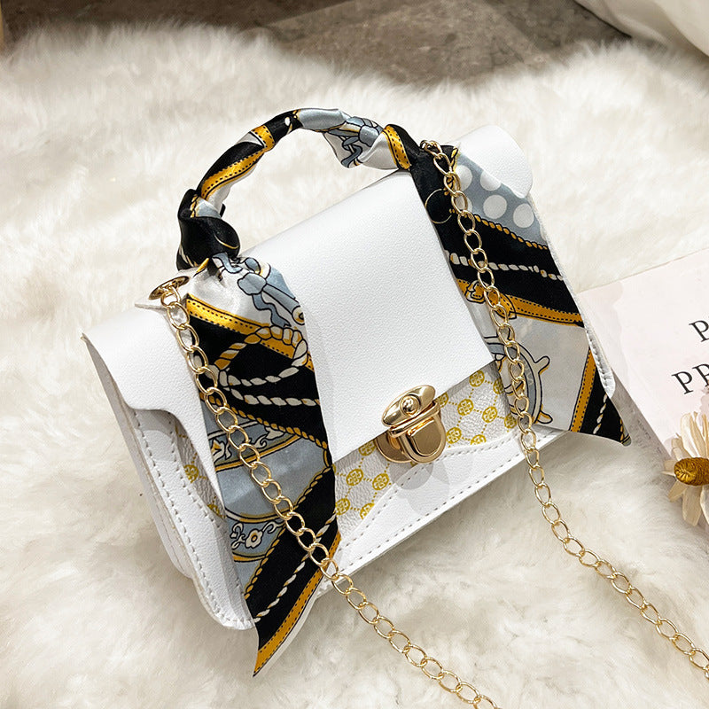 Sac Petit carré tendance à imprimé vintage pour femme