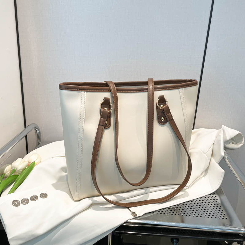 Sac couleur rétro grande capacité nouveau sac de loisirs étudiant