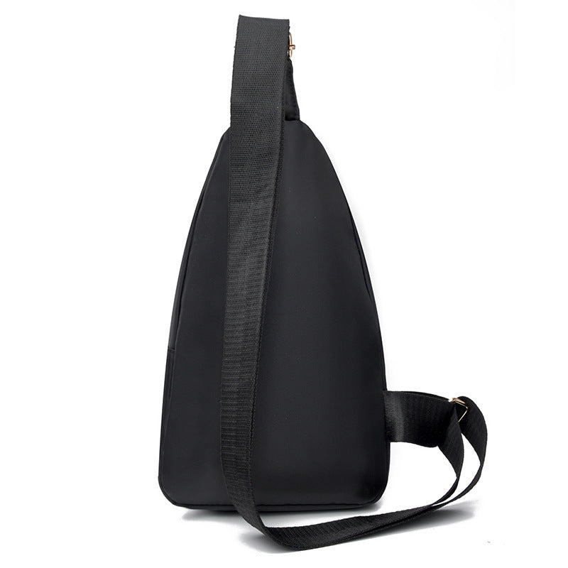Sac en nylon pour femme, sac à bandoulière tendance en forme de losange