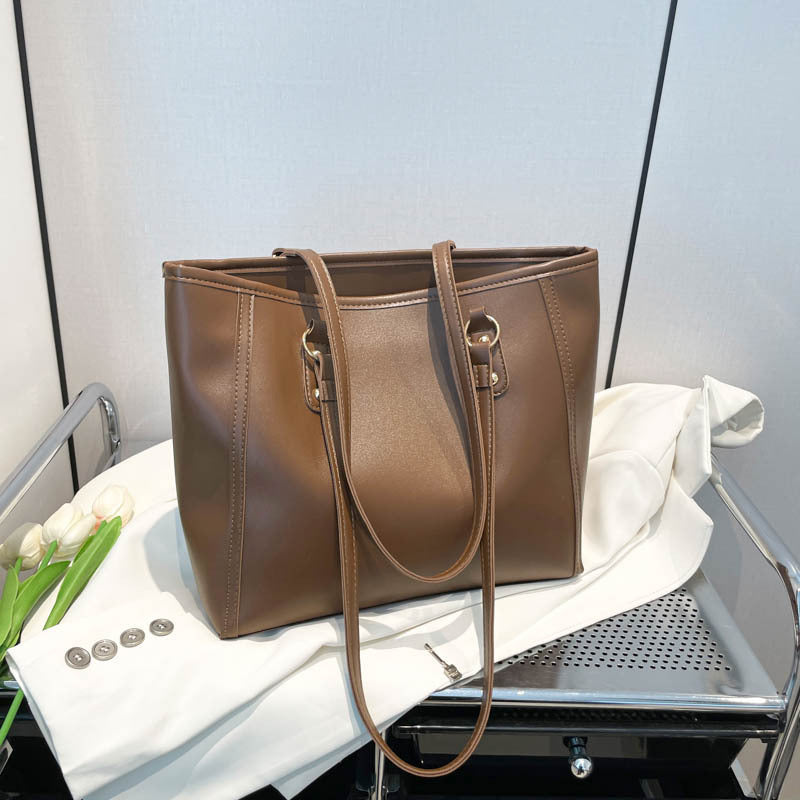 Sac couleur rétro grande capacité nouveau sac de loisirs étudiant