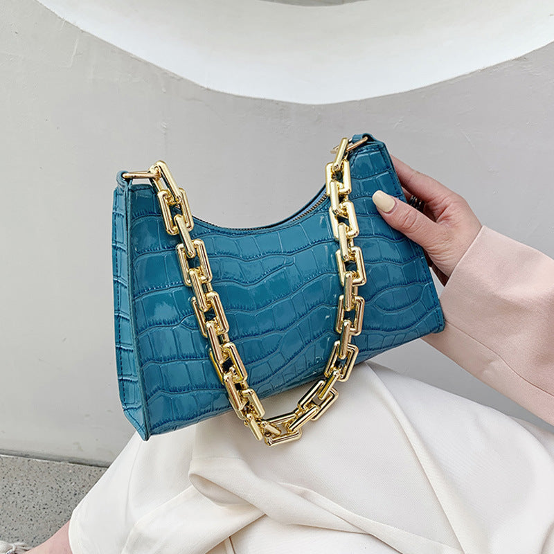 Sac Texture Chaîne Femme