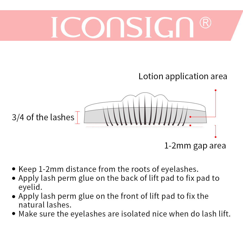 Kit rehaussement de cils ICONSIGN