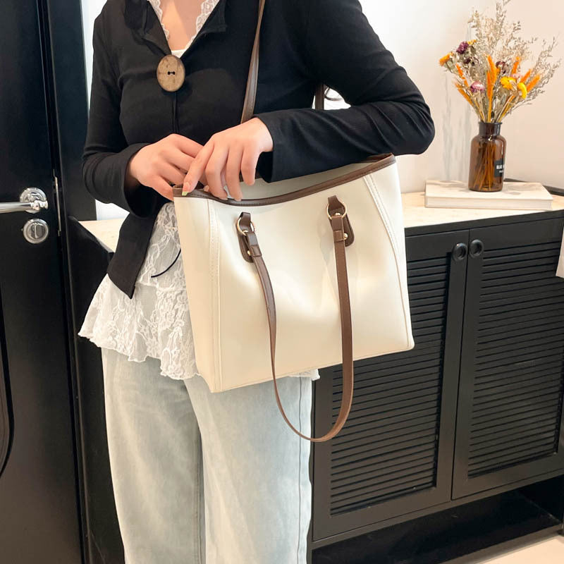 Sac couleur rétro grande capacité nouveau sac de loisirs étudiant