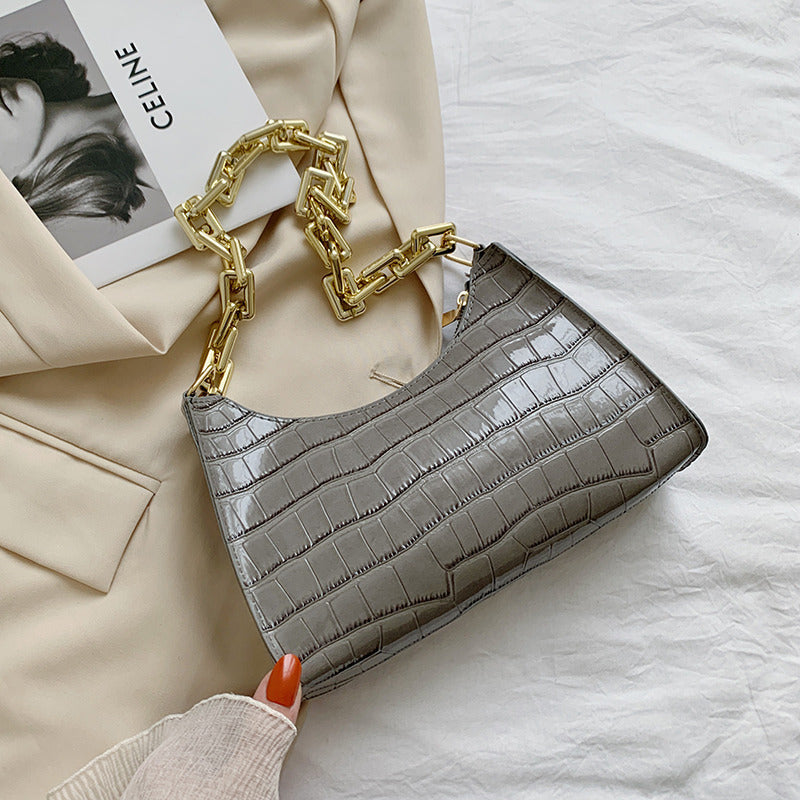 Sac Texture Chaîne Femme