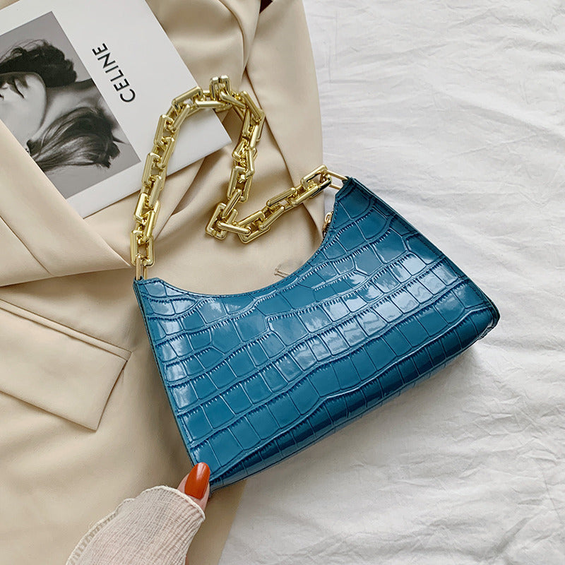 Sac Texture Chaîne Femme
