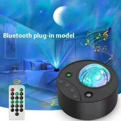 Lampe de projection de chevet étoilée romantique