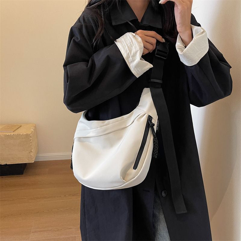 Sac à bandoulière décontracté en tissu