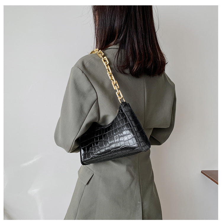 Sac Texture Chaîne Femme