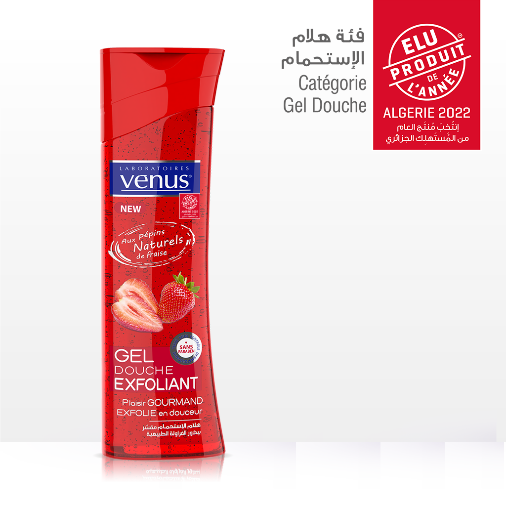 Craquez pour le gel douche gourmand des Laboratoires Vénus®