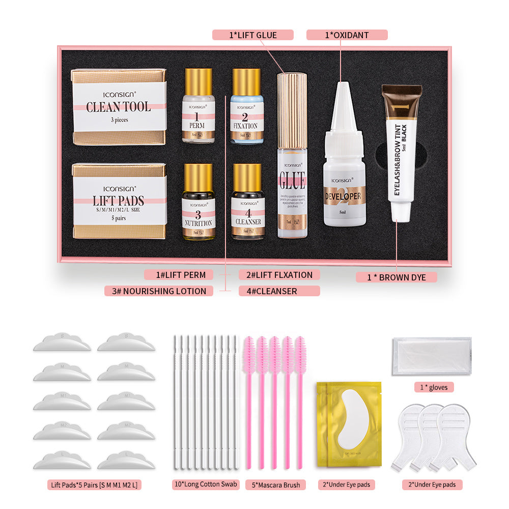 Kit de teinture pour sourcils ICONSIGN Lash Lift
