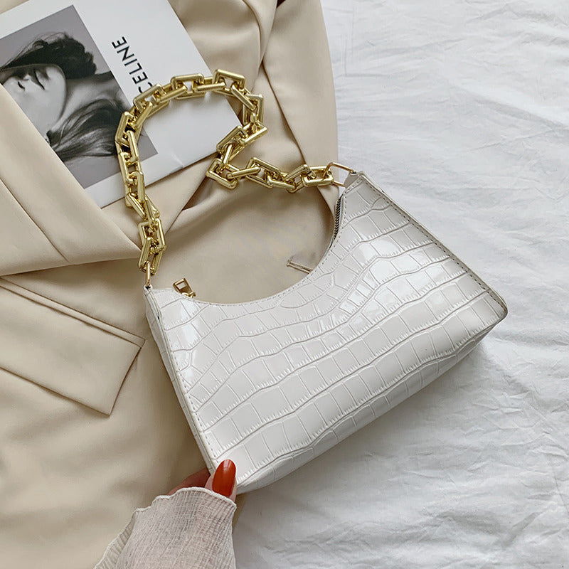 Sac Texture Chaîne Femme