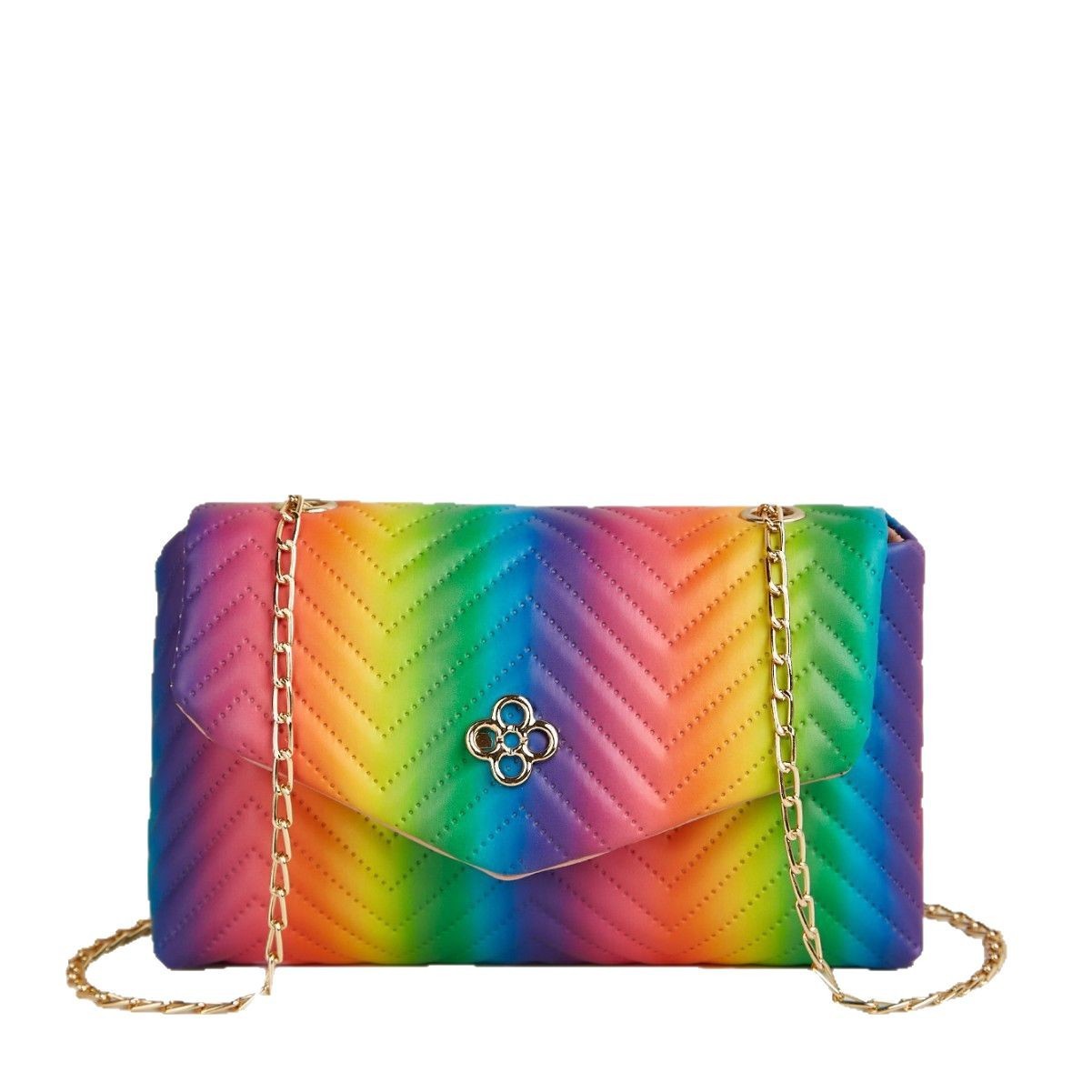 Sac à main couleur contrastée