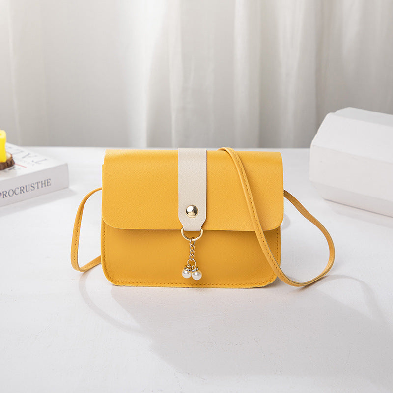 Petit sac carré à pendentif en perles contrastées Everyday Joker pour femme