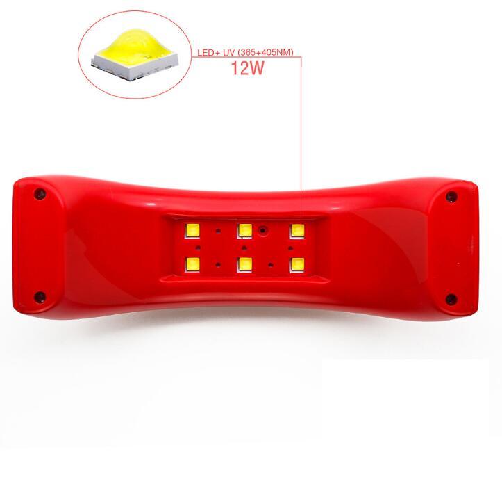 Lampe LED pour nail art, sèche-gel, art, modelage, durcissement, gel UV