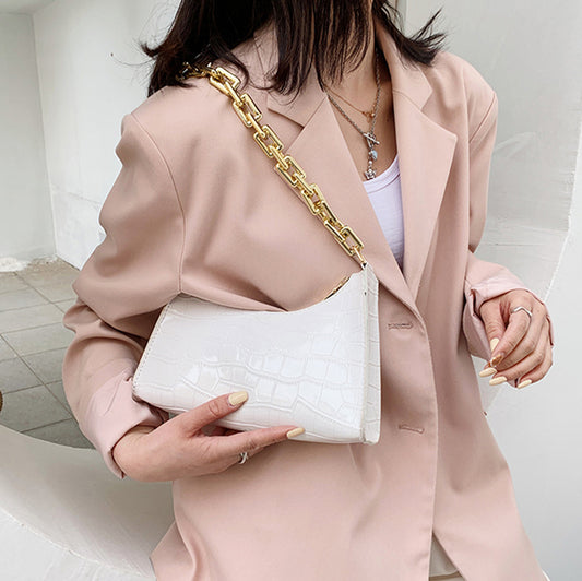 Sac Texture Chaîne Femme