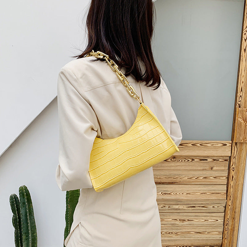 Sac Texture Chaîne Femme