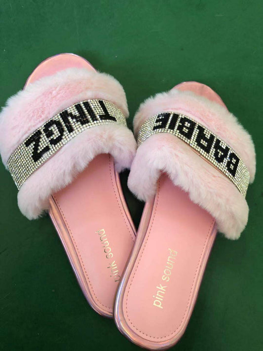 Chaussons à talons plats pour femmes