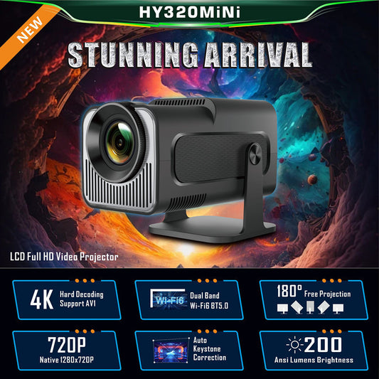 Nouveau mini projecteur portable Bluetooth pour la maison