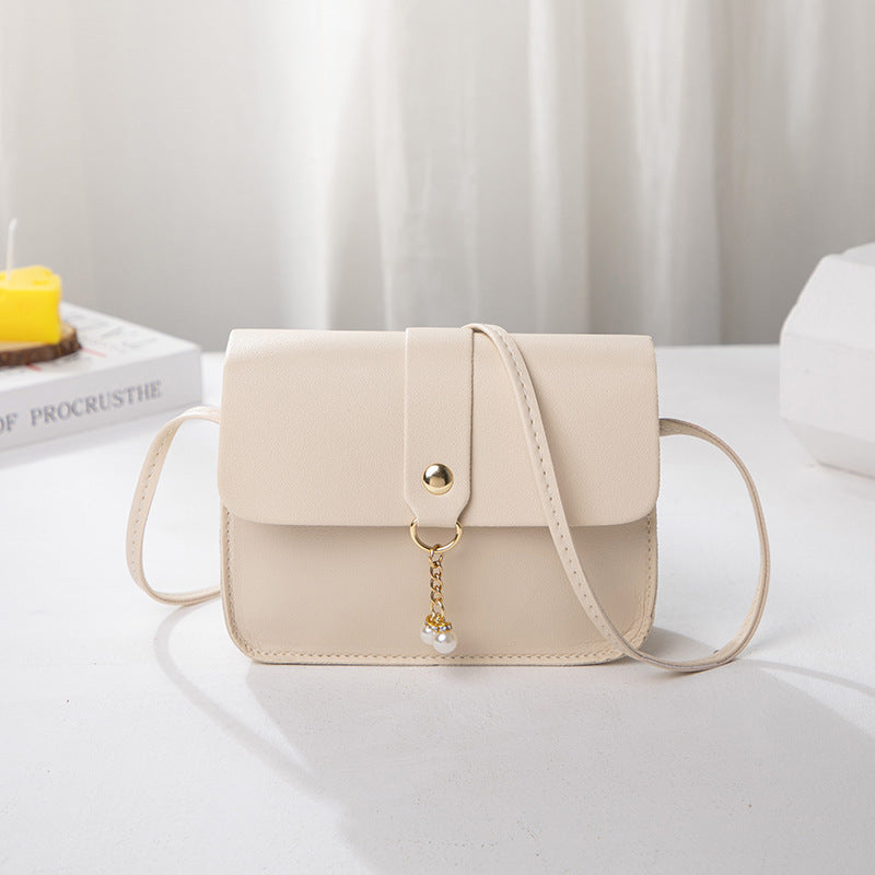 Petit sac carré à pendentif en perles contrastées Everyday Joker pour femme