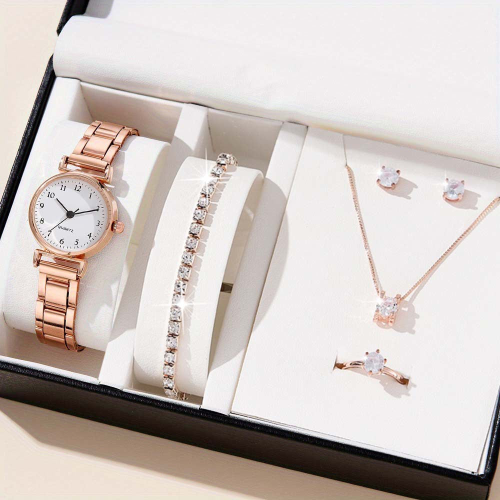 Montre à quartz carrée en alliage pour femme, style romain