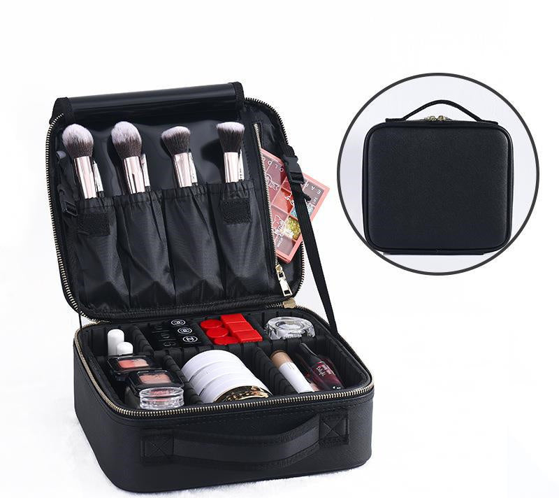 Trousse de maquillage pour femme, trousse de maquillage, boîte de rangement pour produits de beauté
