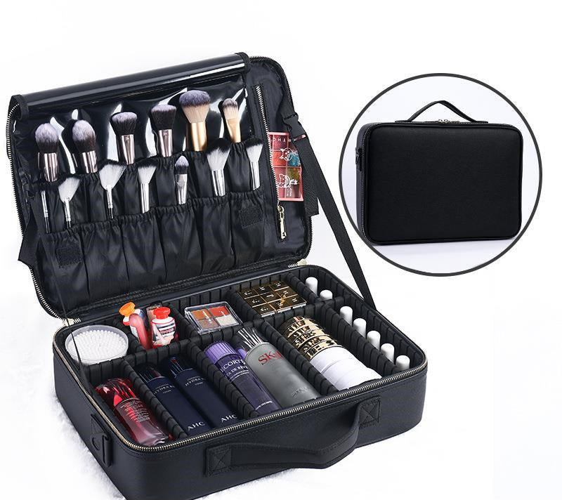 Trousse de maquillage pour femme, trousse de maquillage, boîte de rangement pour produits de beauté