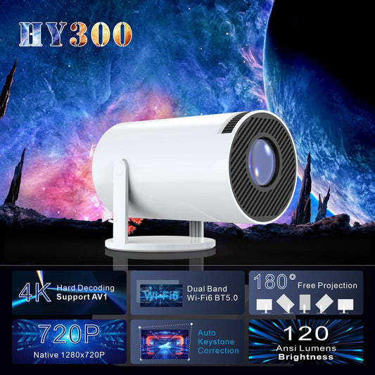 Projecteur 4K ultra haute définition H713, intelligent, pour la maison, le bureau, les conférences et le salon